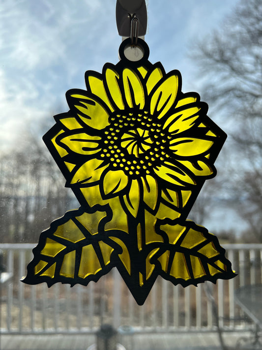 Sunflower Suncatcher
