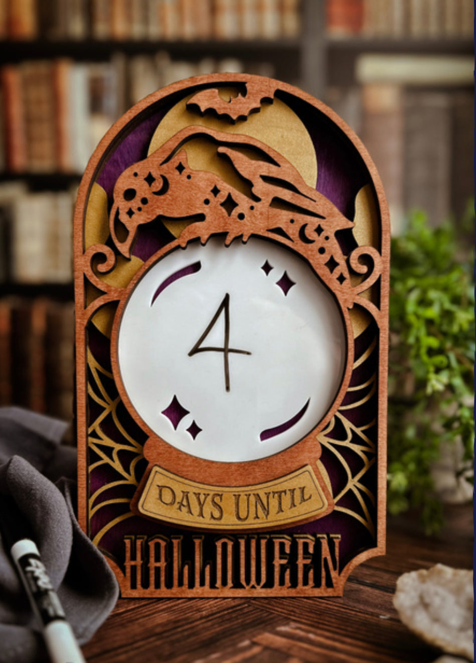 Halloween Countdown Sign