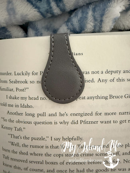 Leather Magnetic Bookmarks