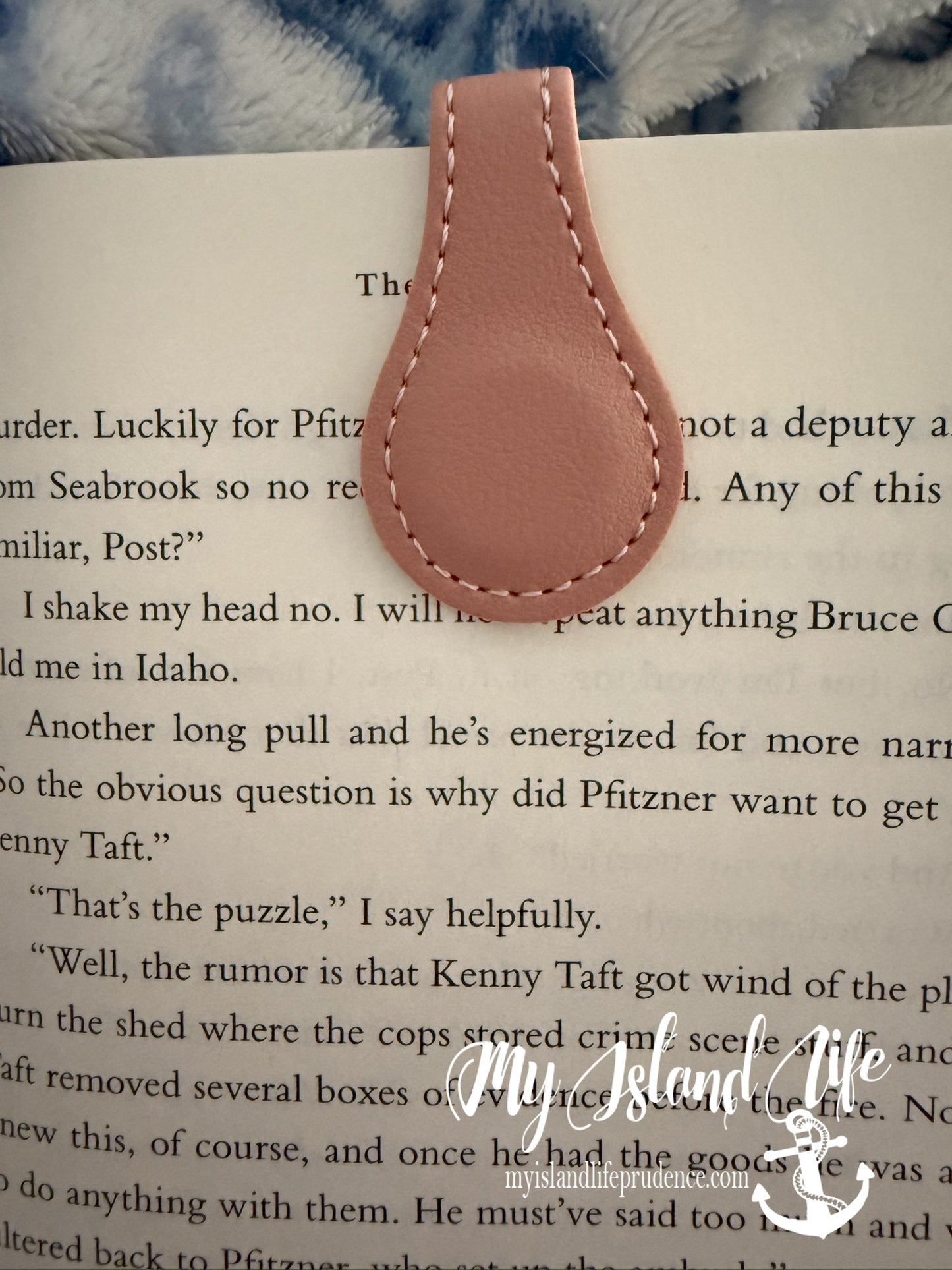 Leather Magnetic Bookmarks