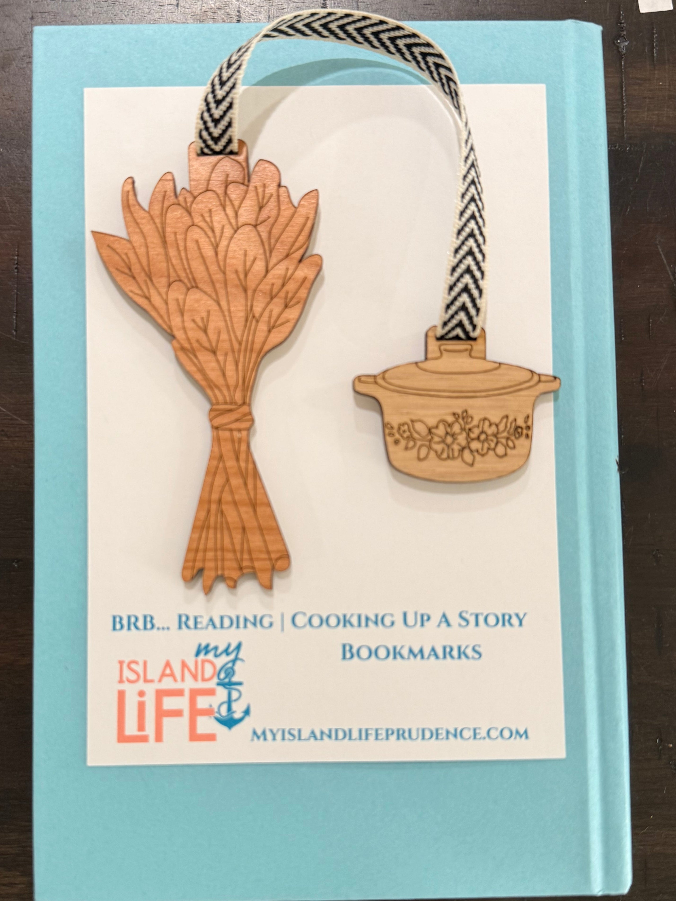 Cooking Bookmark – Laser Engraved Wood 