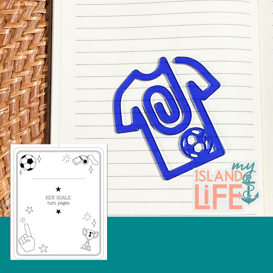 Soccer Bookmark