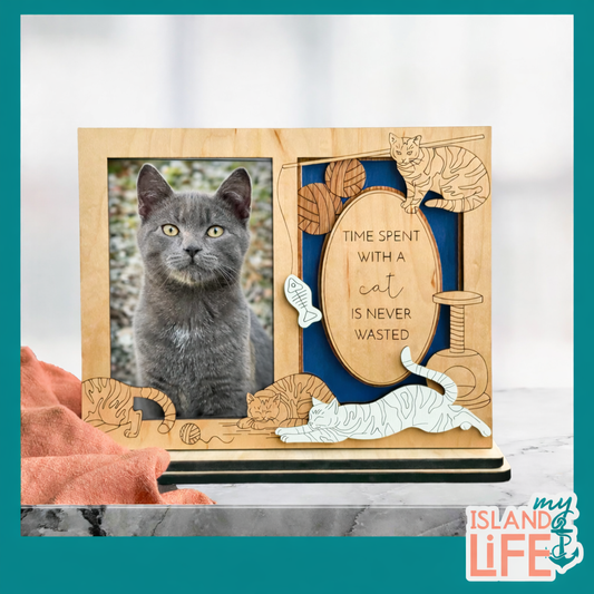 Cat Lover Keepsake Moments Frame