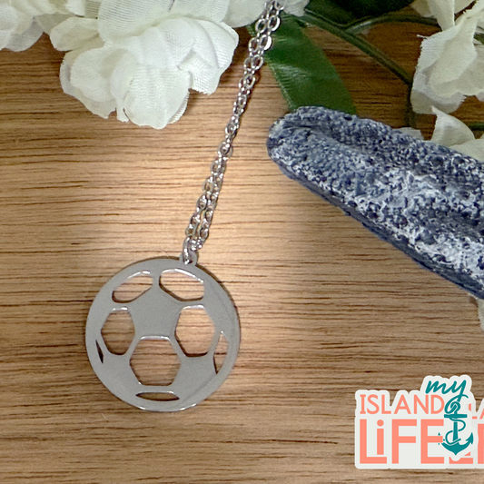 Soccer Necklace | Personalized Sports Gift
