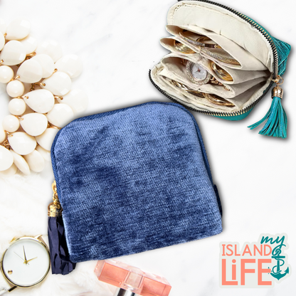 Travel Jewelry Organizer Bag - Personalized Engraved Gift