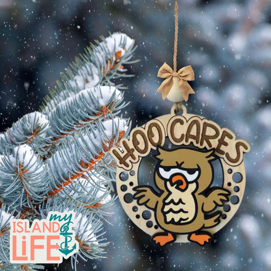 Hoo Cares Ornament