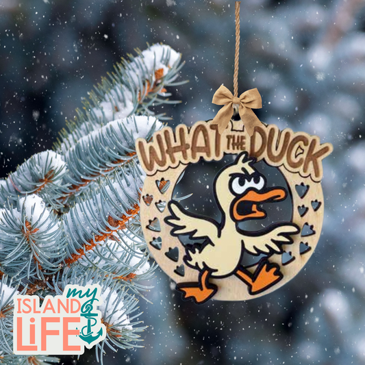 What the Duck Ornament