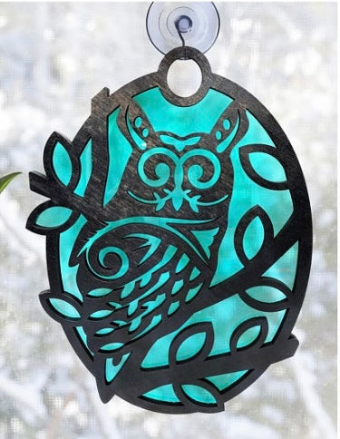 Owl Suncatcher