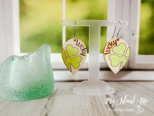 Lucky Shamrock Earrings