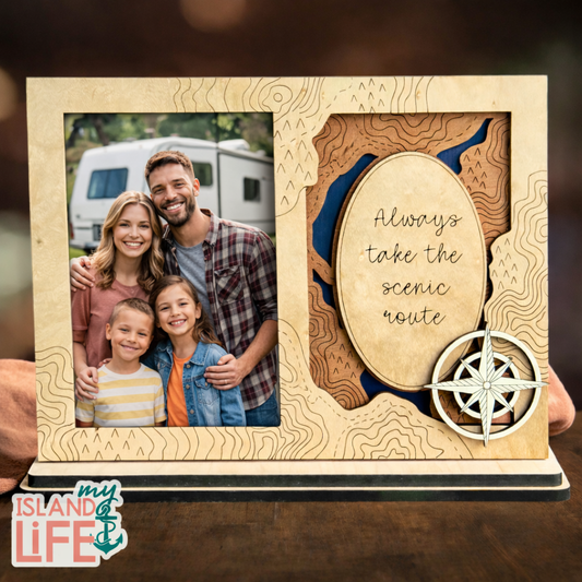 Adventure Photo Keepsake Moment Frame