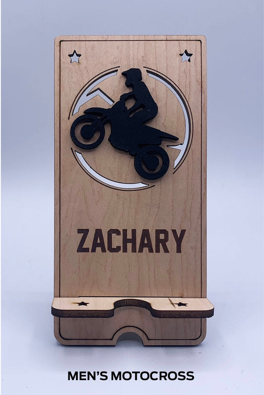 Mountain Biking Cell Phone Stand