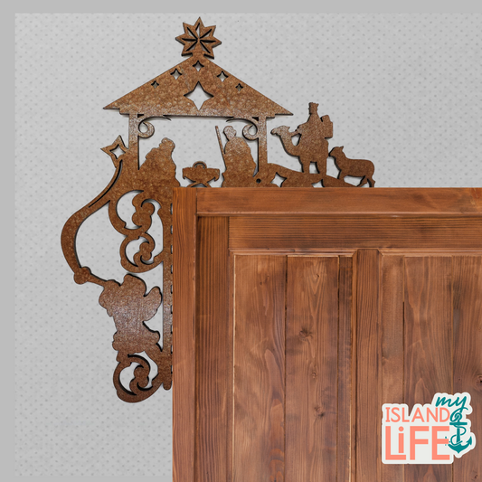 Nativity Scene Trim Corner
