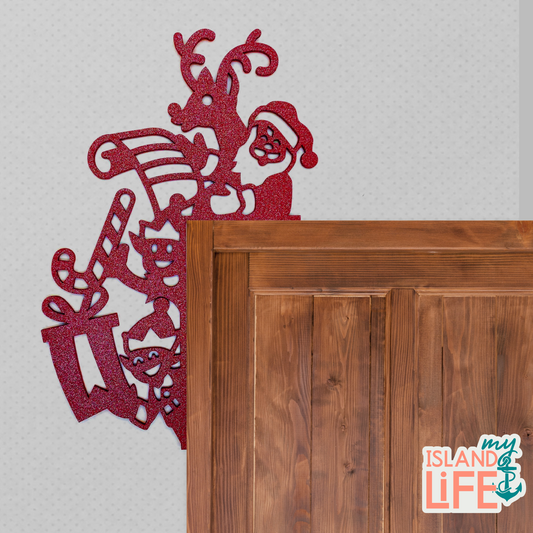 Santa List Trim Corner