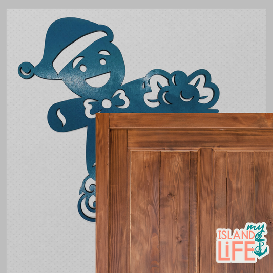 Gingerbread Boy Trim Corner