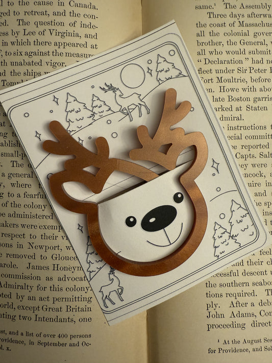 Reindeer Boy Bookmark