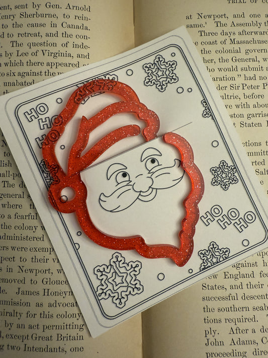 Santa Bookmark