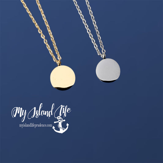 Small Circle Necklaces