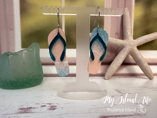 Beach Flip Flop Earrings