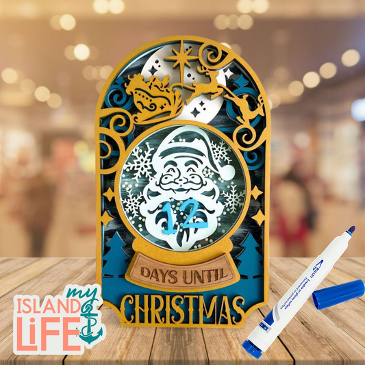 Snow Globe Christmas Countdown
