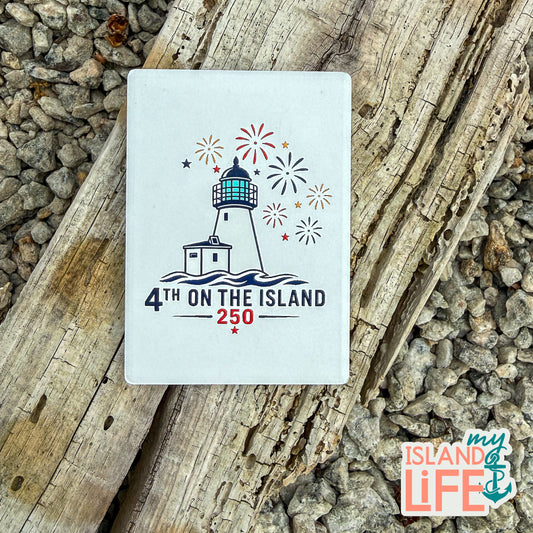 4th on the Island • 250 | Ceramic Magnet