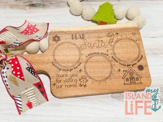 Dear Santa Treat Board – Personalized