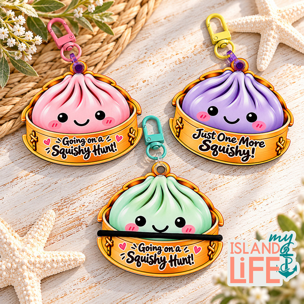 Squishy Hair Tie Holder & Backpack Charm