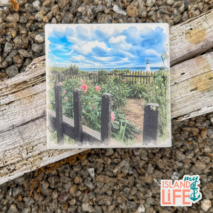 Capturing Rhode Island in Watercolor | Ceramic Coaster Set