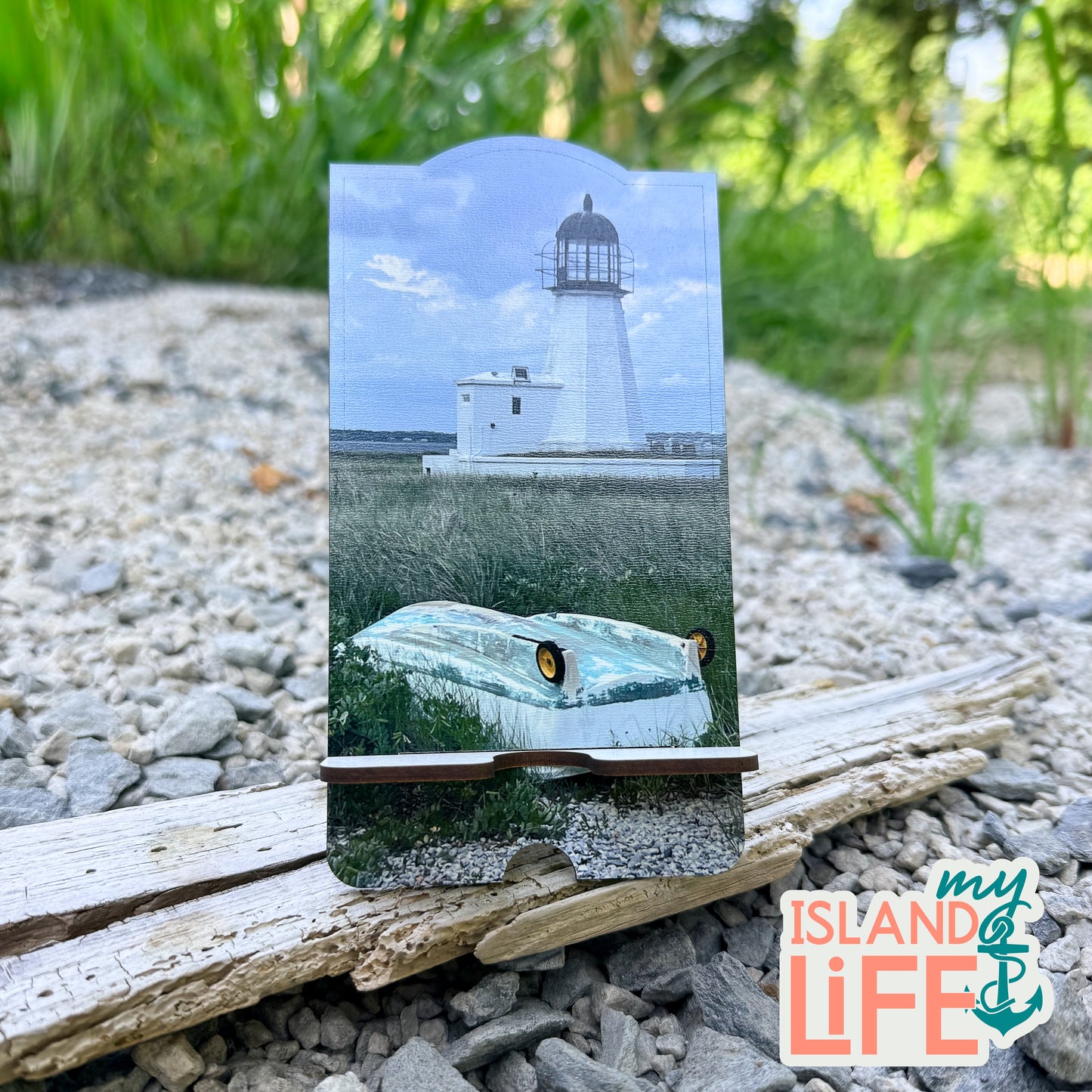 Lighthouse Photo Phone Stand