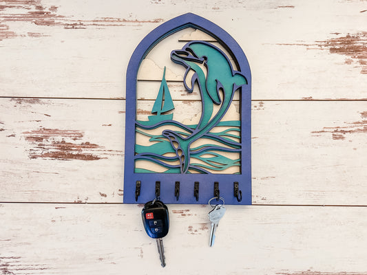 Dolphin Arch Key Holders