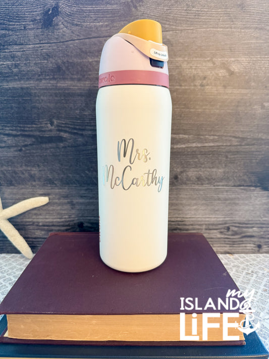 Engrave a Tumbler with a Name