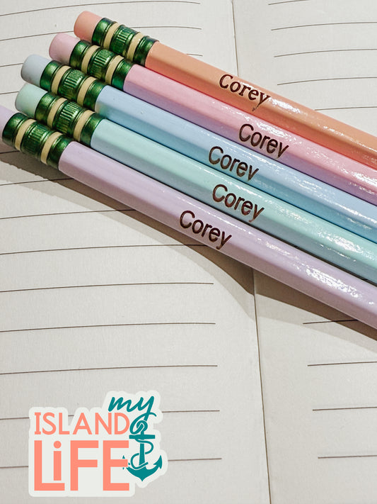 Engraved Pencil Sets
