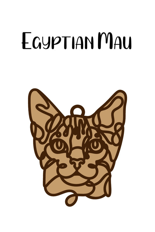 Egyptian Mau Hair Cat