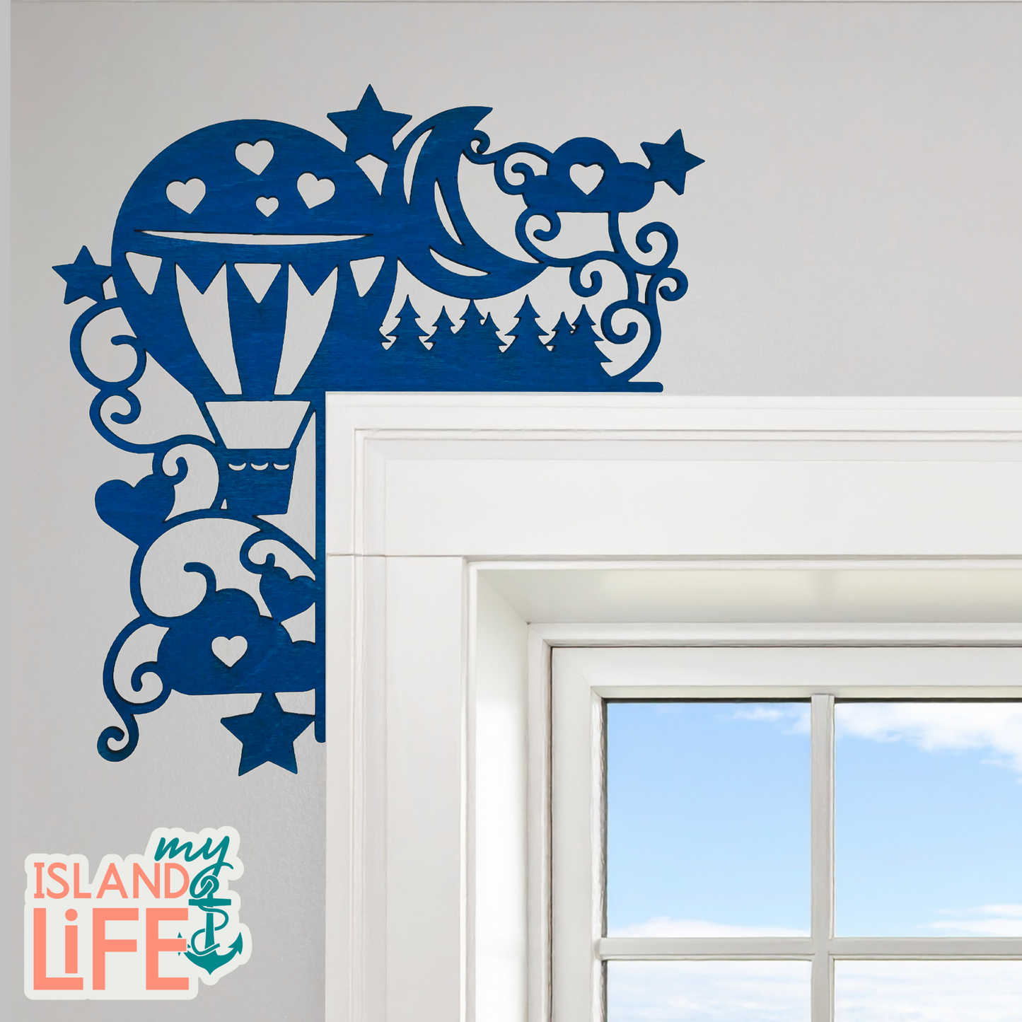 Hot Air Balloon Trim Corner