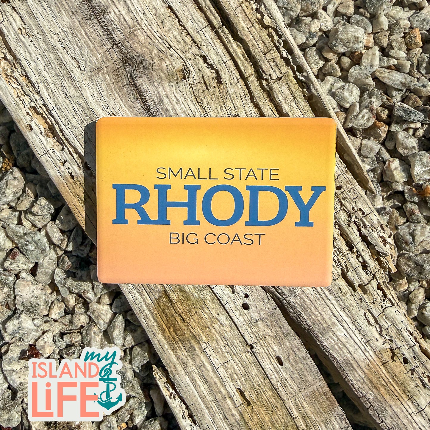 Small State Rhody Big Coast magnet