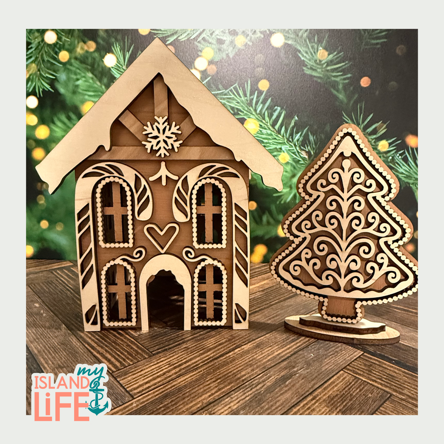 Rustic Gingerbread House