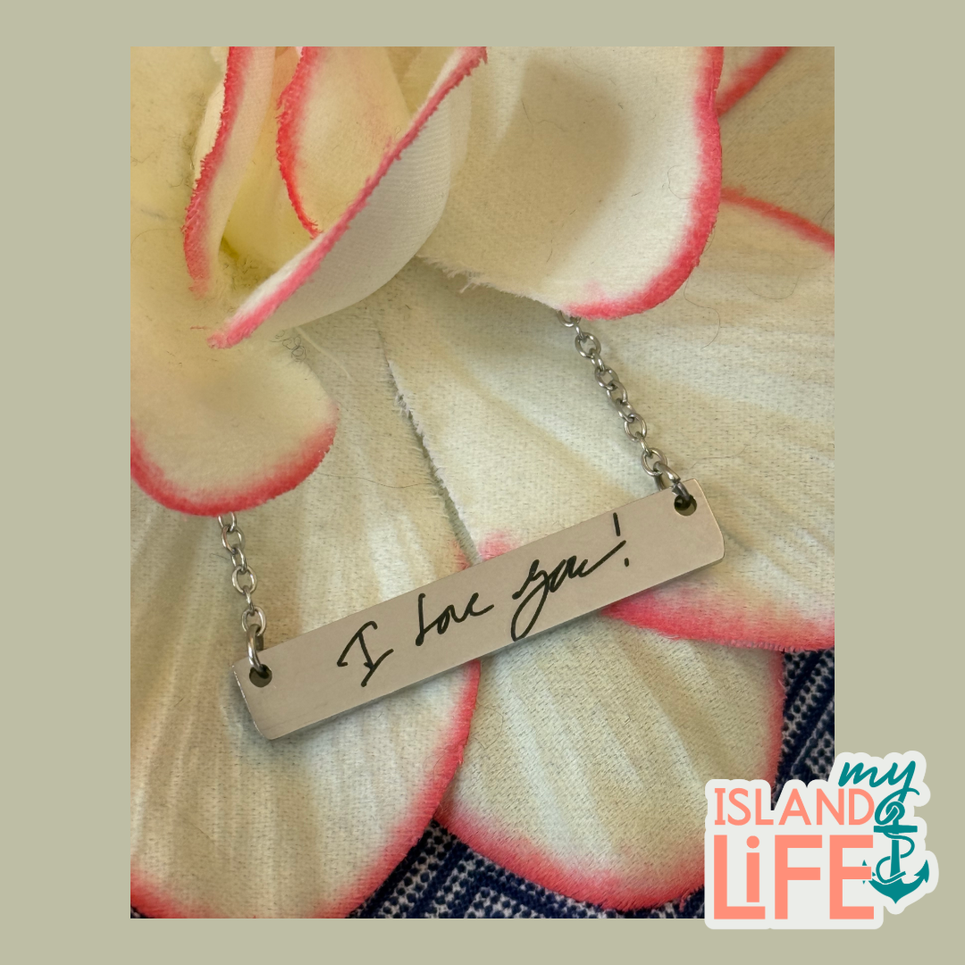 Horizontal Bar Necklace | Personalized
