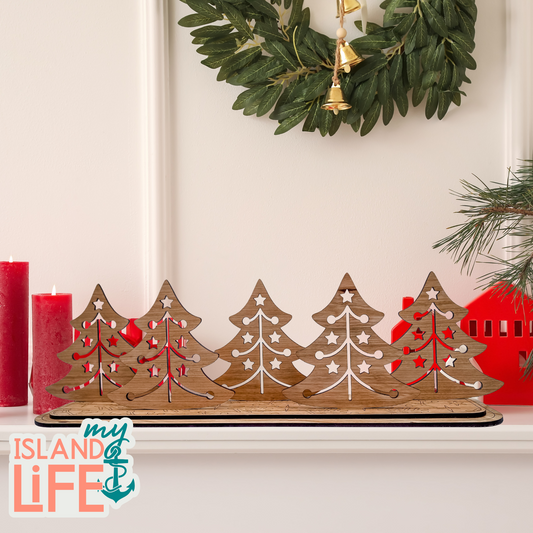 Winter Tree Mantel